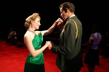 Amanda Johnson as Evita & Scott Sedar as Peron