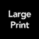 large print